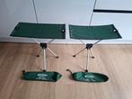 Te koop aluminium visstoeltje/ camping krukje, Ophalen, Zo goed als nieuw, Campingstoel