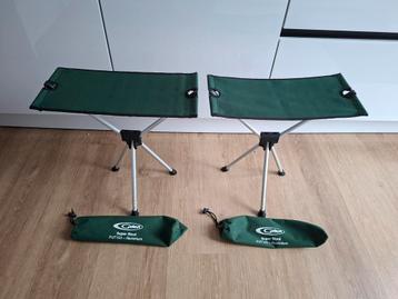 Te koop aluminium visstoeltje/ camping krukje beschikbaar voor biedingen
