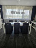 Grote eettafel 6 tot 8 pers MOET SNEL WEG!!, Ophalen, Gebruikt, 200 cm of meer, 50 tot 100 cm