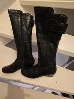 Nieuwe leren laarzen, smalle schacht, maat 37, Kleding | Dames, Ophalen of Verzenden, Nieuw, Zwart, Hoge laarzen