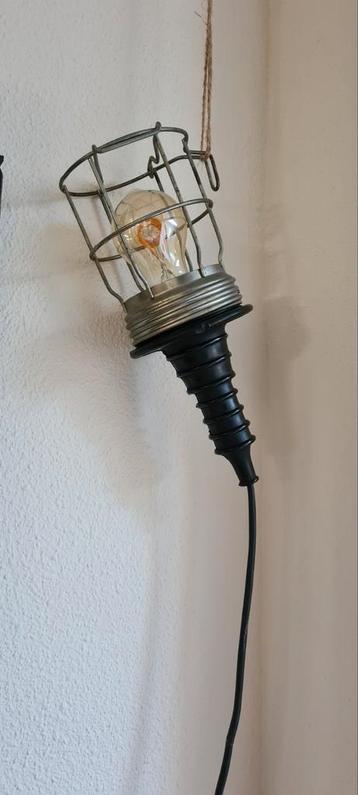 Vintage looplamp /  werklamp / lamp beschikbaar voor biedingen
