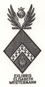 0544 Ex Libris Nederland : Jan Battermann, 1967, Antiek en Kunst, Verzenden