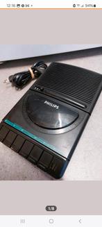 Vintage retro cassettespeler  cassetterecorder cassette, Ophalen of Verzenden, Enkel, Philips, Tape counter