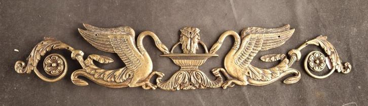 Bronzen Empire sierornament, Antiek en Kunst, Antiek | Koper en Brons, Brons, Ophalen of Verzenden