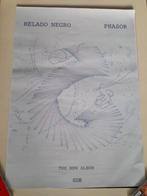 Grote poster Helado Negro - nieuw, Ophalen, 50 tot 75 cm, Nieuw, Foto of Poster