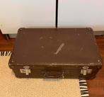 Oude bruine koffer., Sieraden, Tassen en Uiterlijk, Koffers, Ophalen of Verzenden, Gebruikt, Overige materialen, 45 tot 55 cm