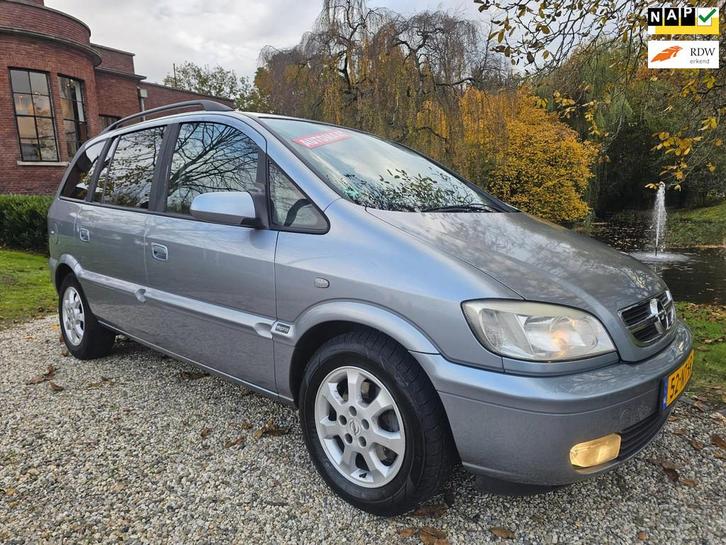 Opel Zafira 1.8-16V Elegance AUTOMAAT/7-persoons, Auto's, Opel, Bedrijf, Te koop, Zafira, ABS, Airbags, Airconditioning, Boordcomputer