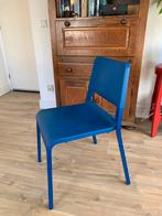 IKEA Stoel - Blauw, Ophalen, Kunststof, Blauw, Zo goed als nieuw