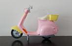 Barbie scooter rose geel Mattel 2016, Ophalen of Verzenden, Zo goed als nieuw, Overige typen