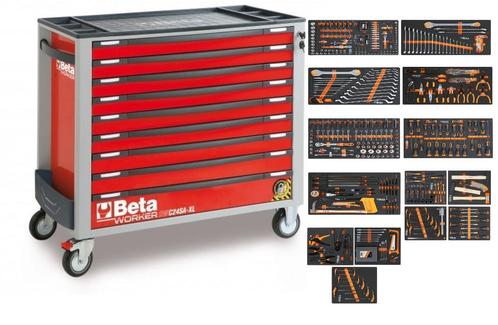 Gereedschapswagen Beta EASY met  laden 487 Delig, Doe-het-zelf en Verbouw, Gereedschapskisten, Nieuw, Verzenden