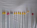 Ruim 7 sets breinaalden 6, 5, 4, 3 mm en rondbreinaald, Hobby en Vrije tijd, Breien en Haken, Ophalen of Verzenden, Zo goed als nieuw