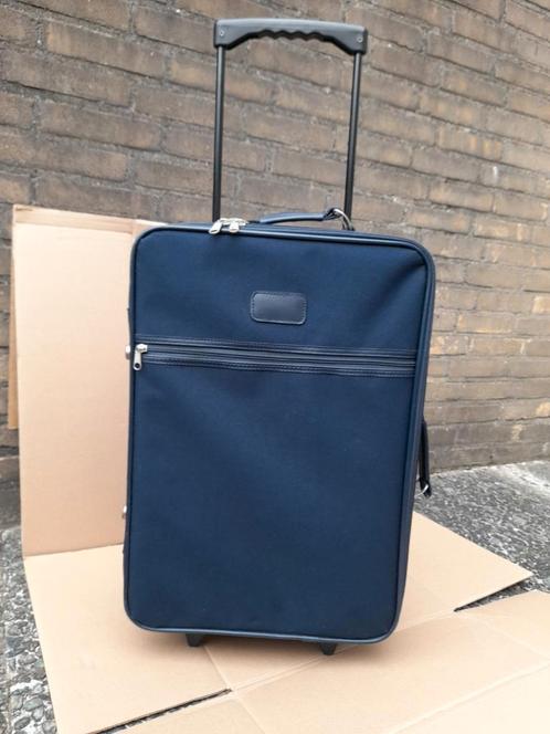 Lichtgewicht (hand)Travel 2-rol koffer/trolley, Sieraden, Tassen en Uiterlijk, Koffers, Zo goed als nieuw, Zacht kunststof, 50 tot 60 cm