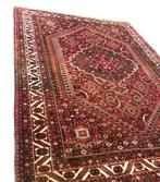 Groot Perzisch tapijt handgeknoopt Hamadan Oosters 325x230, 200 cm of meer, 200 cm of meer, Rood, Gebruikt
