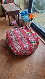 Marokkaanse poef, Huis en Inrichting, Ophalen, Minder dan 50 cm, Gebruikt, Rond