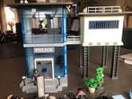 Playmobil politiebureau en straaljager, Kinderen en Baby's, Speelgoed | Playmobil, Ophalen, Gebruikt
