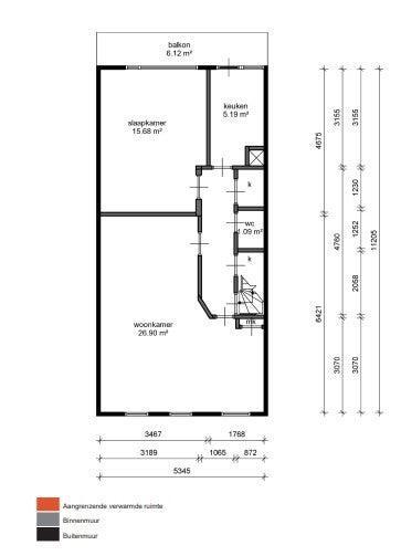 NIEUW! Woonruimte te huur Karel de Stouteplein, Rotterdam, Huizen en Kamers, Huizen te huur