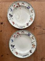 2 Diepe Borden JBS Fruit & Flowers - 23 cm, Gebruikt, Ophalen of Verzenden, Bord(en), Overige stijlen