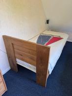 Eenpersoons bed.  (Aberson ledikant), Ophalen, 90 cm, Eenpersoons, Bruin