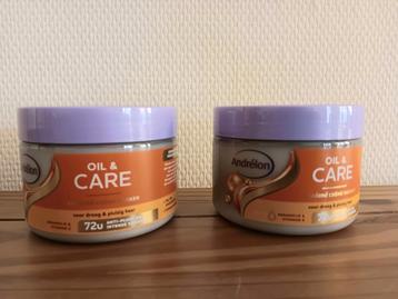 Andrelon oil & Care haarmasker. 300 ml. NIEUW  beschikbaar voor biedingen