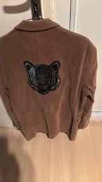 Blazer creme fluweel., Ophalen of Verzenden, Gedragen, Beige, Jasje