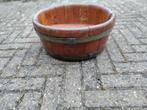 houten kaasvat met afdek deksel erg mooi, Ophalen of Verzenden