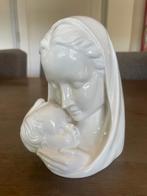 Vintage beeldje Maria met kind van Gout, Ophalen of Verzenden, Zo goed als nieuw, Beeld(je), Christendom | Katholiek