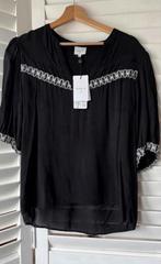 Dante 6 zwarte aztec blouse, Kleding | Dames, Zwart, Ophalen of Verzenden, Zo goed als nieuw, Korte mouw