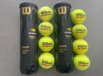 WILSON TENNISBALLEN – 2 sets van 4 Mint Condition, Ballen, L00, Ophalen of Verzenden, Zo goed als nieuw