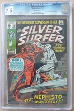 SILVER SURFER #16. 1970. CGC GRADED 7.5 OFF-WHITE PAGES., Eén comic, Ophalen of Verzenden, Amerika