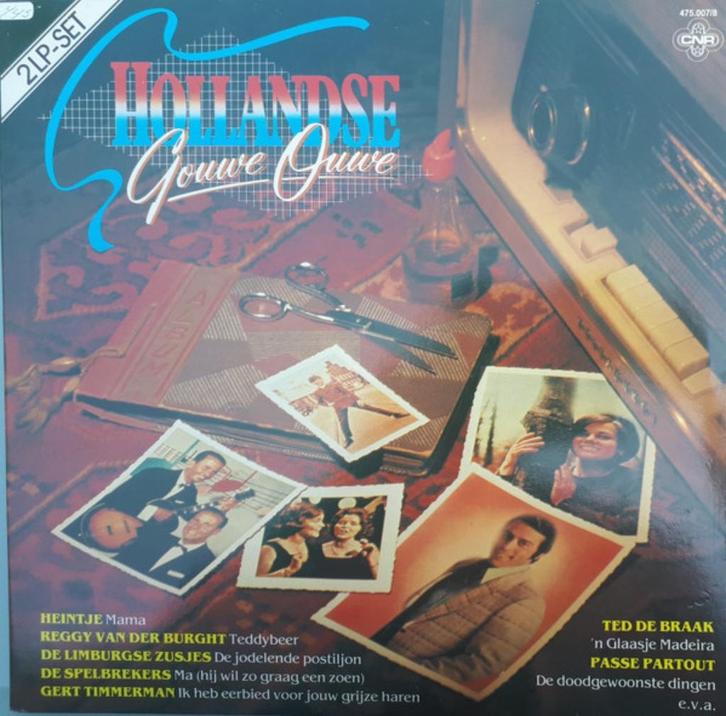 Hollandse Gouwe Ouwe, Cd's en Dvd's, Vinyl | Nederlandstalig, Zo goed als nieuw, Levenslied of Smartlap, Overige formaten, Ophalen of Verzenden