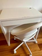 IKEA Micke bureau + Loberget/Sibben stoel, Ophalen, Met wielen, Gebruikt, Bureau