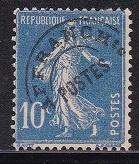 3036 - Frankrijk michel 141V gebruikt , Zaaister, Verzenden, Gestempeld