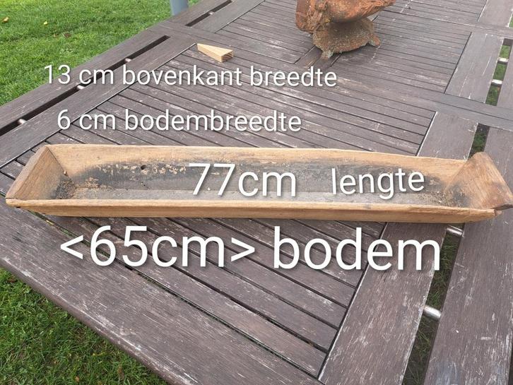 Broodrijsdeeg bakken van hout, Antiek en Kunst, Curiosa en Brocante, Ophalen of Verzenden