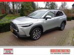 Toyota Corolla Cross 2.0 High Power Hybrid 197pk eCVT Team E, Auto's, Toyota, Te koop, Zilver of Grijs, Emergency brake assist