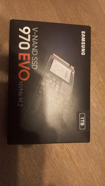 Samsung 970 EVO 1TB NVMe SSD beschikbaar voor biedingen