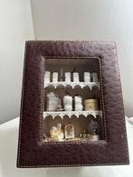 3D VITRINE - Schilderij | Miniaturen | Badkamer | Uniek, Ophalen of Verzenden, Zo goed als nieuw, Hout, Minder dan 50 cm