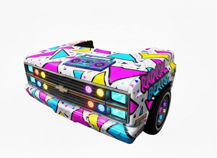 80s DJ Booth Chevy auto retro Eighties fout dj meubel, Muziek en Instrumenten, Dj-sets en Draaitafels, Nieuw, Dj-set, Overige merken