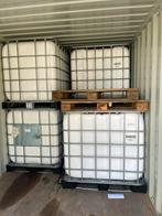 Ibc containers hydroliek olie residu, Tuin en Terras, 150 liter of meer, Ophalen of Verzenden, Zo goed als nieuw, Kunststof