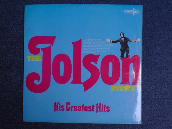 Al Jolson - Greatest hits VINYL LP, Cd's en Dvd's, Vinyl | Pop, Zo goed als nieuw, 1960 tot 1980, 12 inch, Ophalen of Verzenden