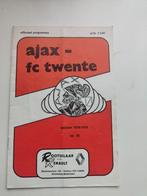 AJAX - Fc Twente Programma seizoen 1978-1979 no 36, Verzenden, Gebruikt, Ajax