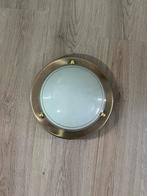 Mooie goudkleurige plafondlamp, Huis en Inrichting, Ophalen, Zo goed als nieuw