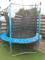 trampoline 2.40cm met net, Kinderen en Baby's, Speelgoed | Buiten | Trampolines, Gebruikt, Ophalen