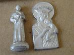 Antieke of vintage zakheiligen doosje Heilge Maria Gerardus, Antiek en Kunst, Antiek | Religie, Ophalen of Verzenden