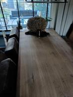 Te koop stevige houten eettafel. €100., Huis en Inrichting, Tafels | Eettafels, Ophalen, Gebruikt, 50 tot 100 cm, 150 tot 200 cm