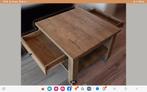 Salontafel, Huis en Inrichting, Tafels | Salontafels, Gebruikt, 50 tot 100 cm, Minder dan 50 cm, Eikenhout