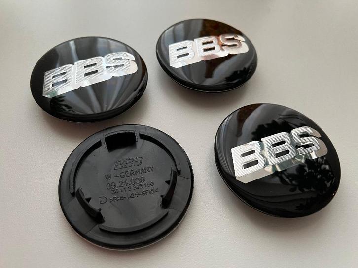4X BBS EMBLEEM VOOR RM EN RS VELGEN BUITEN MAAT 70MM, Auto diversen, Wieldoppen, Nieuw, Ophalen of Verzenden