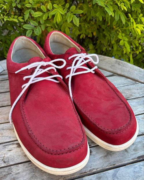 Mooie Rode Suede heren schoenen maat 14 (valt ruim), Kleding | Heren, Schoenen, Gedragen, Veterschoenen, Overige kleuren, Ophalen of Verzenden