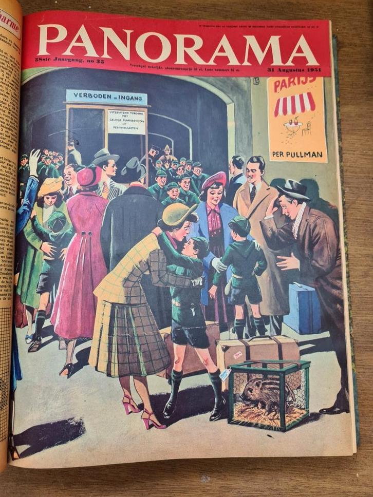Panorama unieke verzamelwerken 1951, Verzamelen, Retro, Overige typen, Ophalen of Verzenden