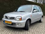 Nissan Micra 1.3 5D 2002 Grijs, Auto's, Voorwielaandrijving, Stof, 750 kg, 4 cilinders