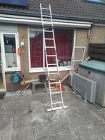 Alupro opvouwbare ladder 12 sporten 3.50 cm, Doe-het-zelf en Verbouw, Ladders en Trappen, Ophalen, Gebruikt, Ladder, Opvouwbaar of Inschuifbaar